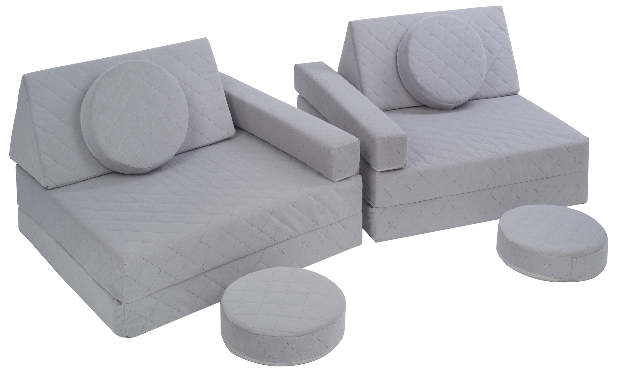Spielsofa Modulsofa Spielmöbel modulares Kindersofa Familienmöbel Bausteine-Set - Bild 44 von 48