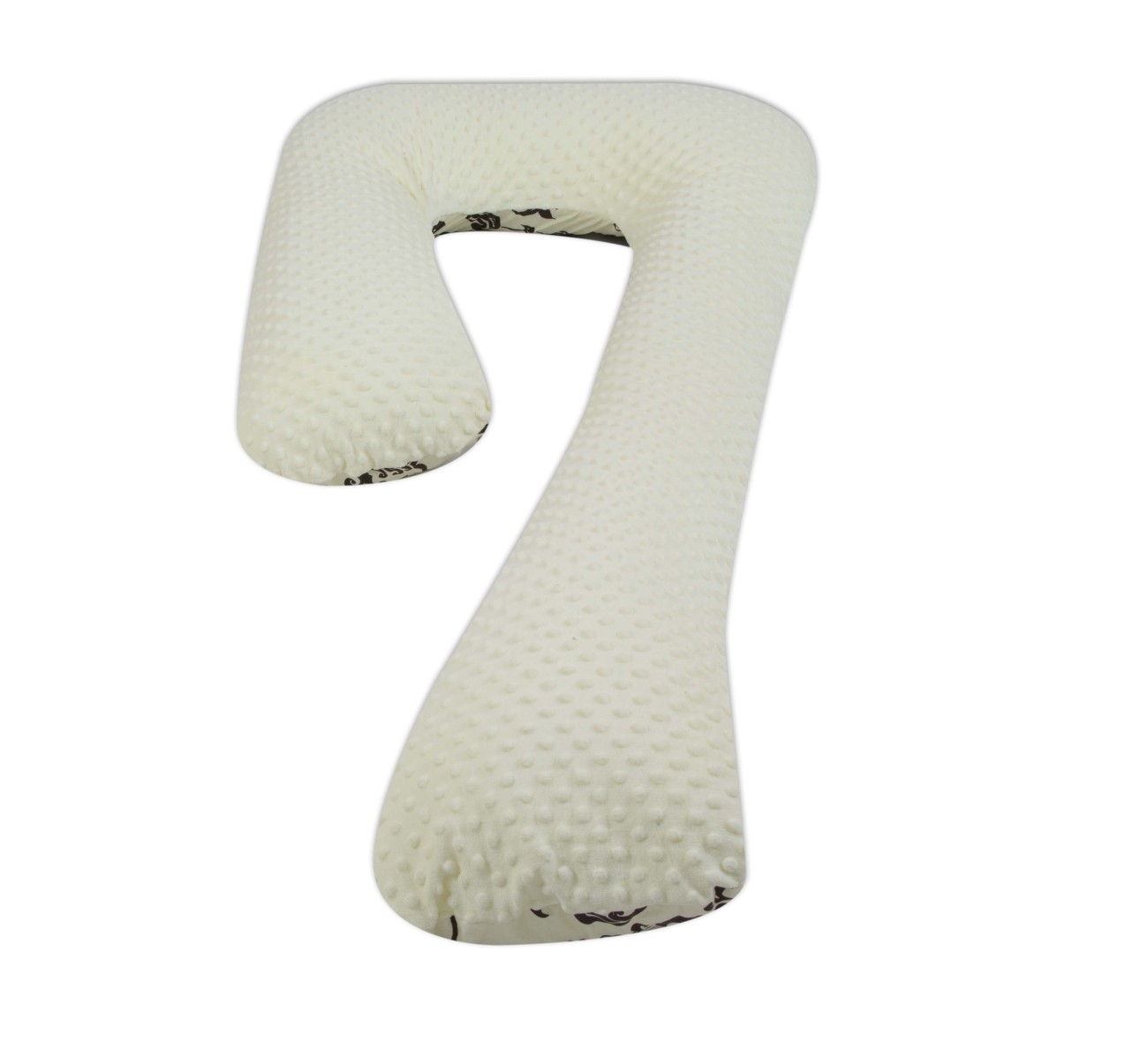 Coussin de maternité, Grossesse/Allaitement, Minky et Coton, forme en 7 - Imagen 19 de 28